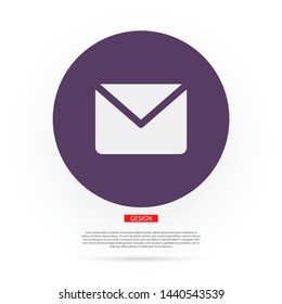Vector icon mail 10 EPS . Lorem Ipsum Illustration design