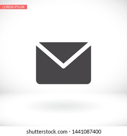 Vector icon mail 10 EPS . Lorem Ipsum Illustration design