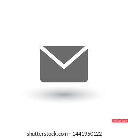 Vector icon mail 10 EPS . Lorem Ipsum Illustration design
