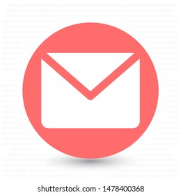 Vector icon mail 10 EPS . Lorem Ipsum Illustration design