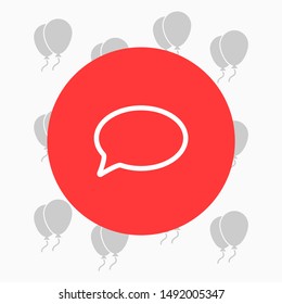 Vector icon mail 10 EPS . Lorem Ipsum Illustration design