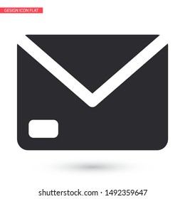 Vector icon mail 10 EPS . Lorem Ipsum Illustration design