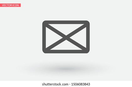 Vector icon mail 10 EPS . Lorem Ipsum Illustration design