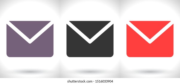 Vector icon mail 10 EPS . Lorem Ipsum Illustration design