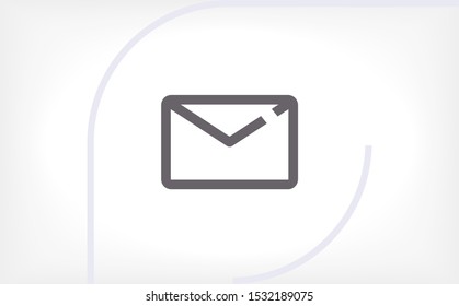 Vector icon mail 10 EPS . Lorem Ipsum Illustration design
