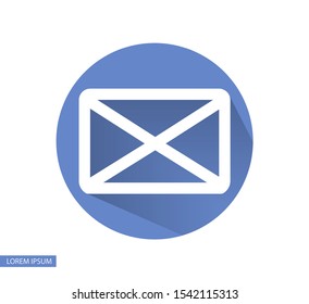 Vector icon mail 10 EPS . Lorem Ipsum Illustration design