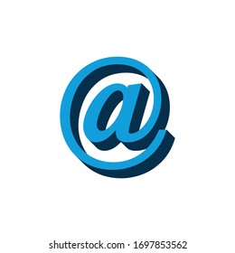 vector icon Mail
isometric. 3d  sign isolated on white background.