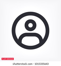 Vector icon man 10 EPS