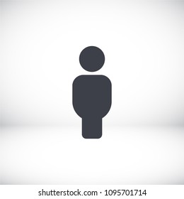 Vector icon man 10 EPS