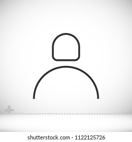 Vector icon man 10 EPS