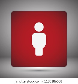 Vector icon man 10 EPS