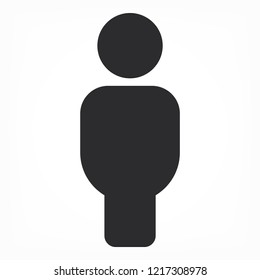Vector icon man 10 EPS
