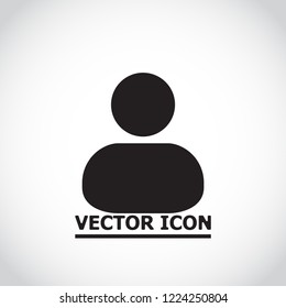 Vector icon man 10 EPS