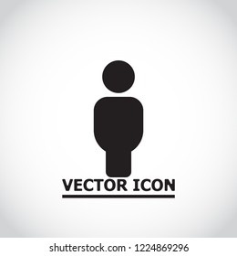 Vector icon man 10 EPS