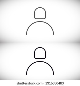 Vector icon man 10 EPS