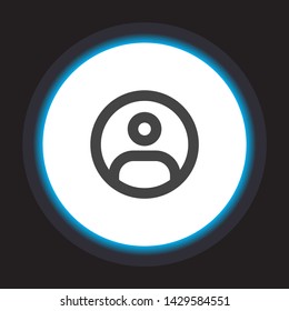 Vector icon man 10 EPS . Lorem Ipsum Illustration design