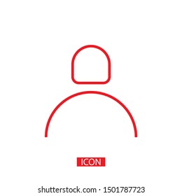 Vector icon man 10 EPS . Lorem Ipsum Illustration design