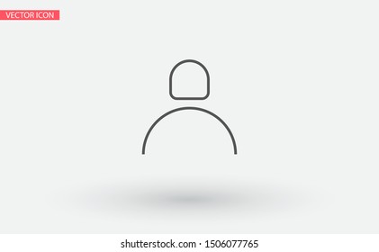 Vector icon man 10 EPS . Lorem Ipsum Illustration design