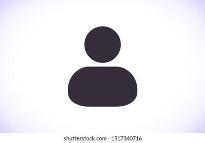 Vector icon man 10 EPS . Lorem Ipsum Illustration design