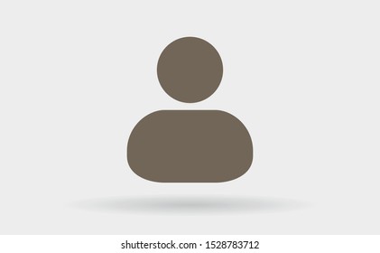 Vector icon man 10 EPS . Lorem Ipsum Illustration design