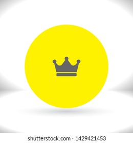 Vector icon man crown