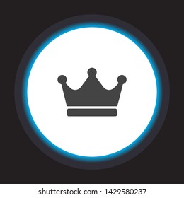 Vector icon man crown 10 EPS . Lorem Ipsum Illustration design