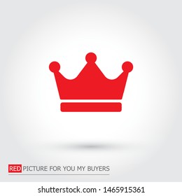 Vector icon man crown 10 EPS . Lorem Ipsum Illustration design