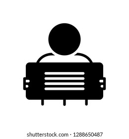 Vector icon for manifestation