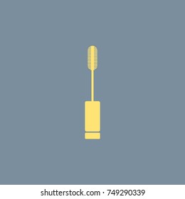 Vector icon of mascara. Eps-10.