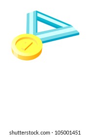Vector icon medal