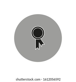 vector icon of medals with simple shapes