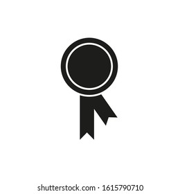 vector icon of medals with simple shapes