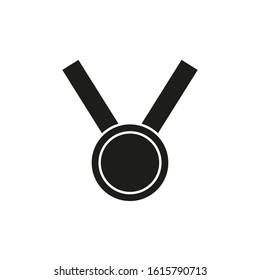 vector icon of medals with simple shapes