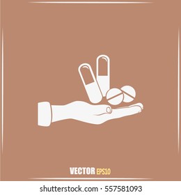 Vector icon medicine