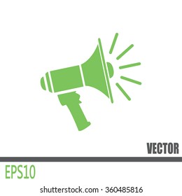 Vector icon megaphone