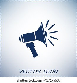 Vector icon megaphone