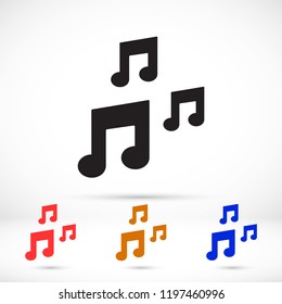 Vector icon melody 10 EPS