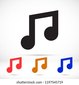 Vector icon melody 10 EPS