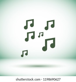 Vector icon melody 10 EPS
