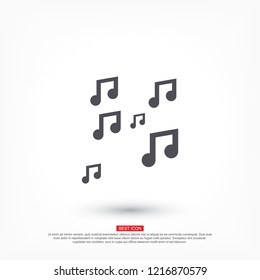 Vector icon melody 10 EPS