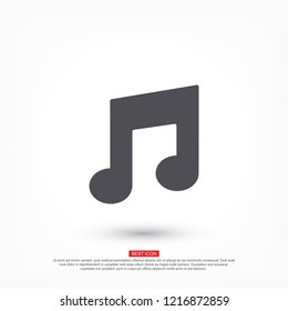 Vector icon melody 10 EPS