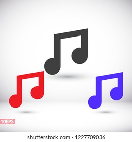 Vector icon melody 10 EPS