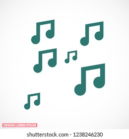 Vector icon melody 10 EPS