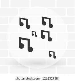 Vector icon melody 10 EPS
