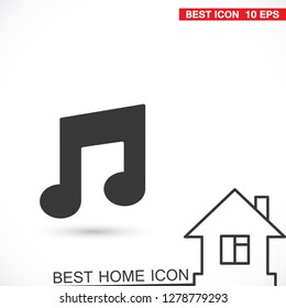 Vector icon melody 10 EPS