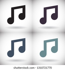 Vector icon melody 10 EPS
