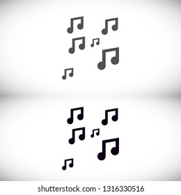 Vector icon melody 10 EPS