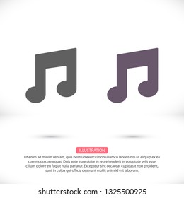 Vector icon melody 10 EPS