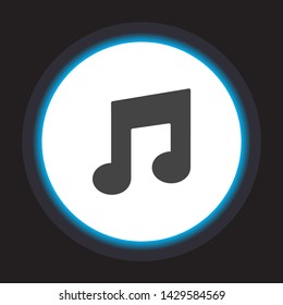 Vector icon melody 10 EPS . Lorem Ipsum Illustration design