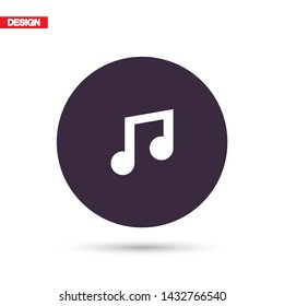 Vector icon melody 10 EPS  